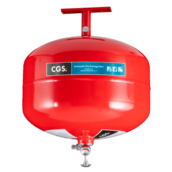 Automatutlösande pulverbehållare CGS 12 kg, 68 °C