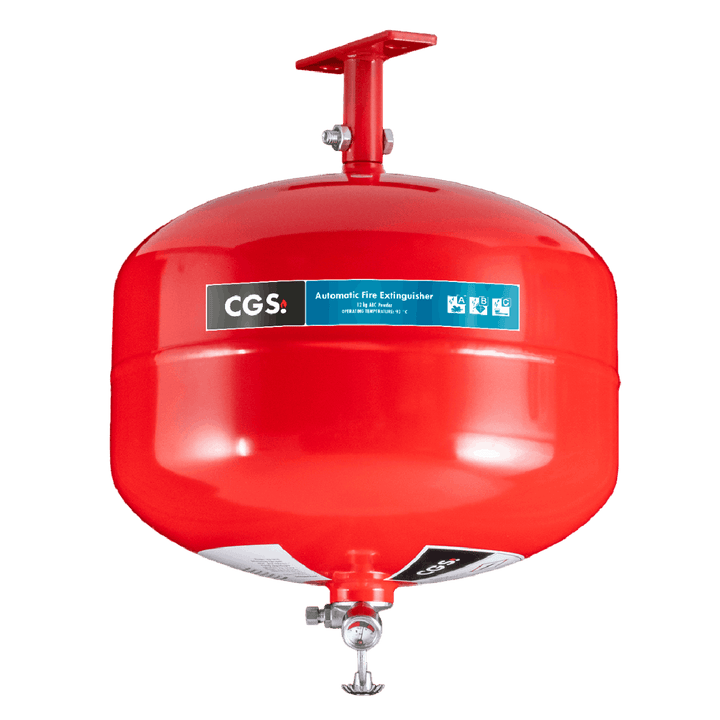 Automatutlösande pulverbehållare CGS 12 kg, 93 °C