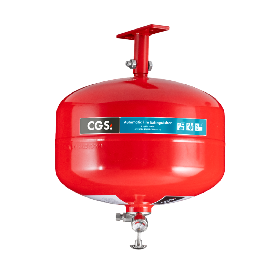 Automatutlösande pulverbehållare CGS 6 kg