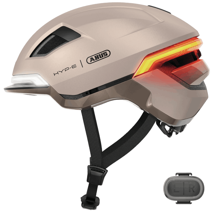 Cykelhjälm ABUS HYP-E Champagne Gold – St George