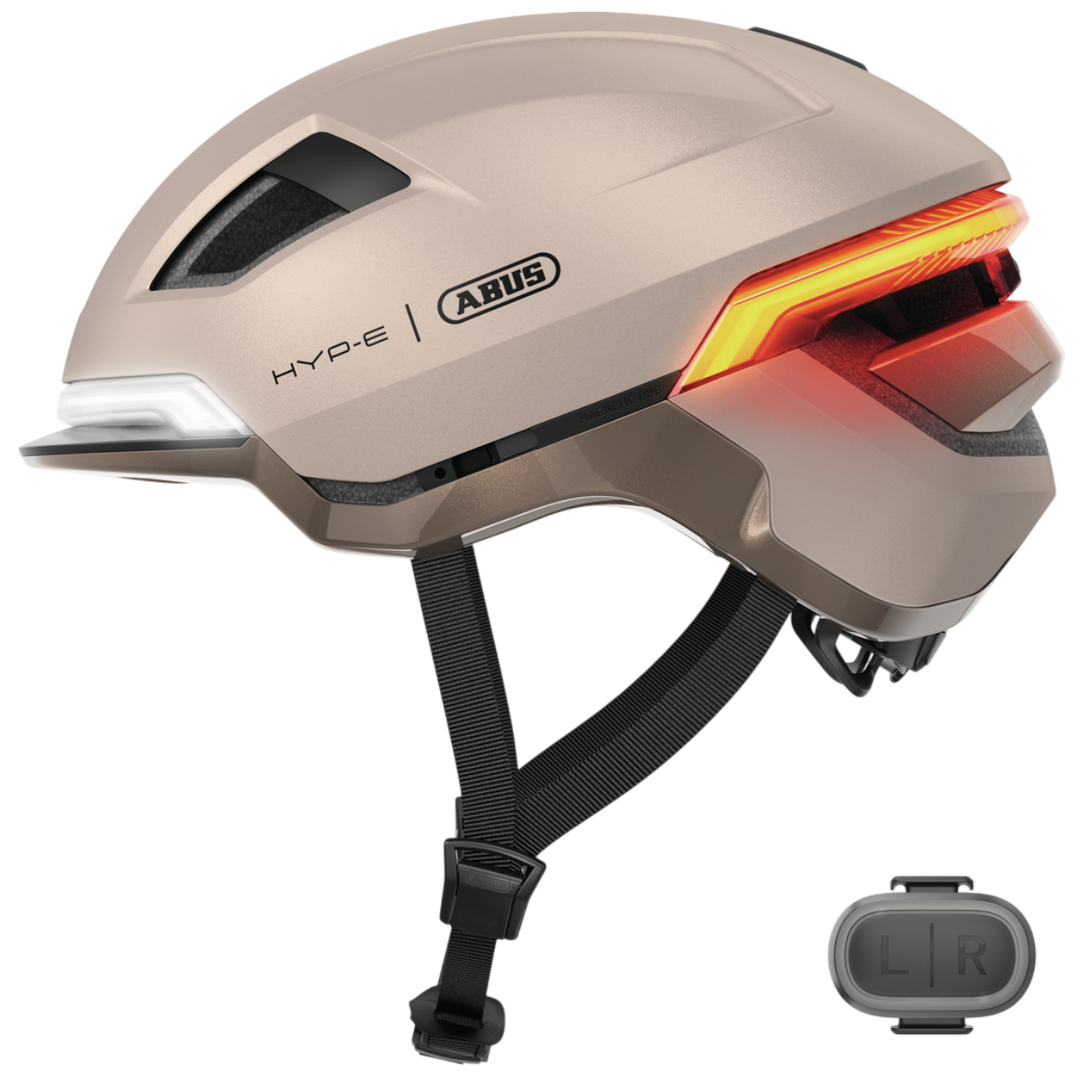 Cykelhjälm ABUS HYP-E Champagne Gold