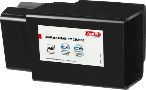 UTGÅTT - Containerlås ABUS Granit™ ConHasp 215/100 Klass 4 utan hänglås