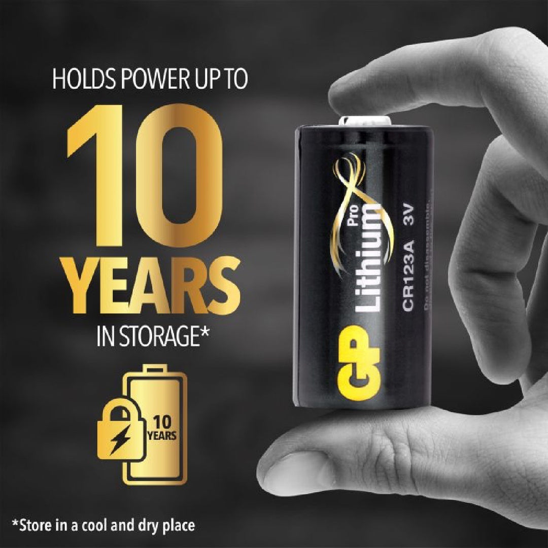 Lithiumbatteri GP Lithium CR 123A