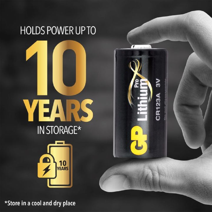 Lithiumbatteri GP Lithium CR 123A