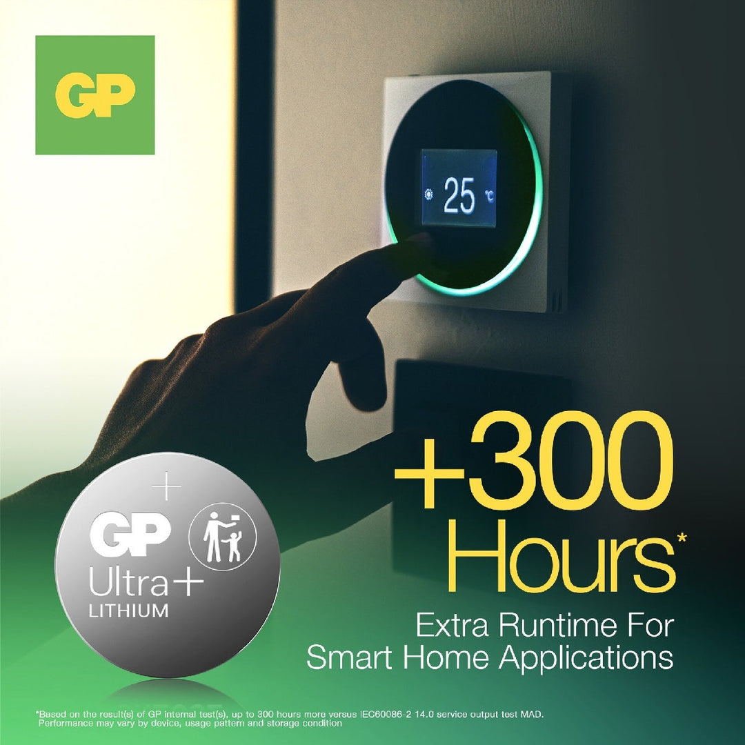 Knappcell GP Ultra Plus Lithium CR2025