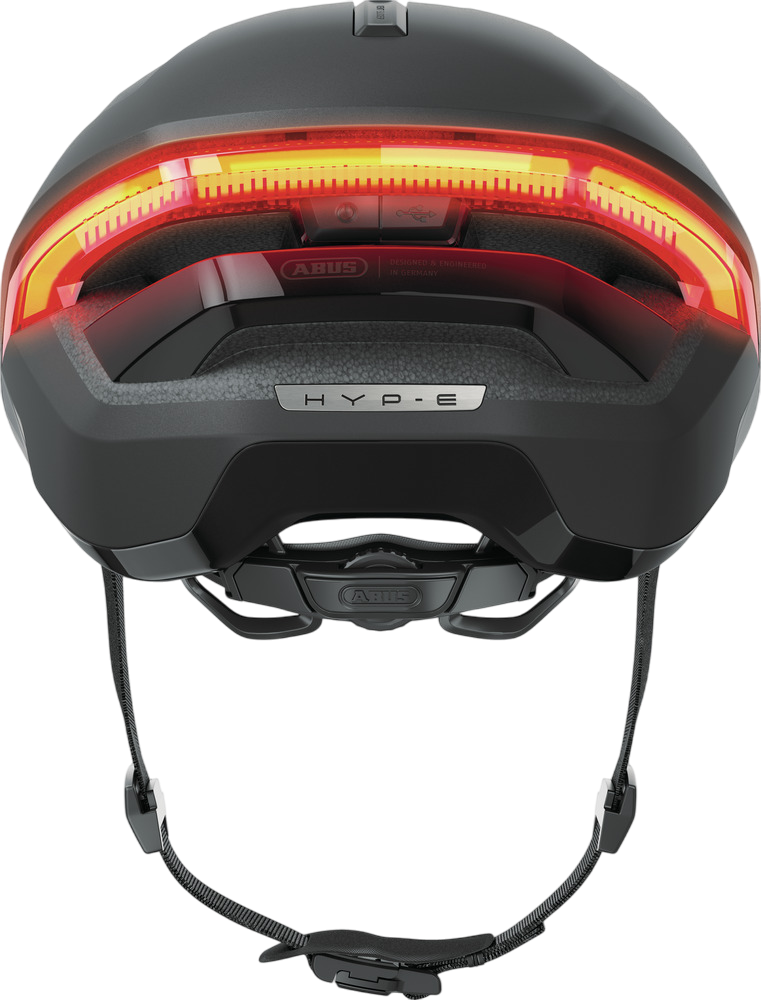 Cykelhjälm ABUS HYP-E Volcano Titan - Baksida