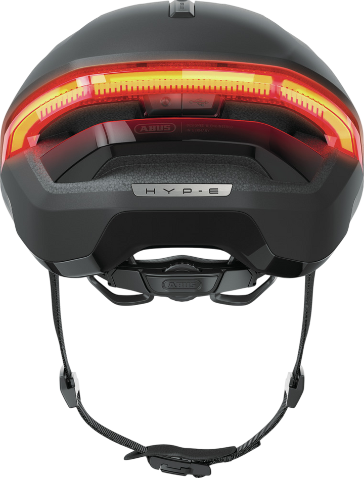 Cykelhjälm ABUS HYP-E Volcano Titan - Baksida