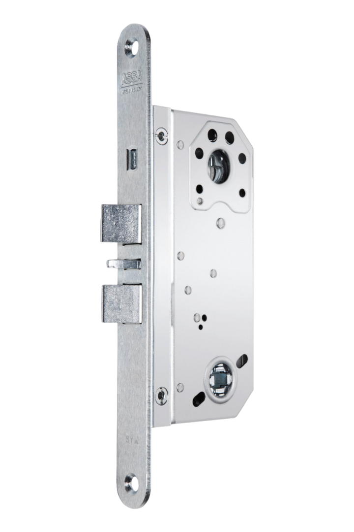 Låshus med cylinderfall, förreglingsfall och tryckesfall ASSA 1560