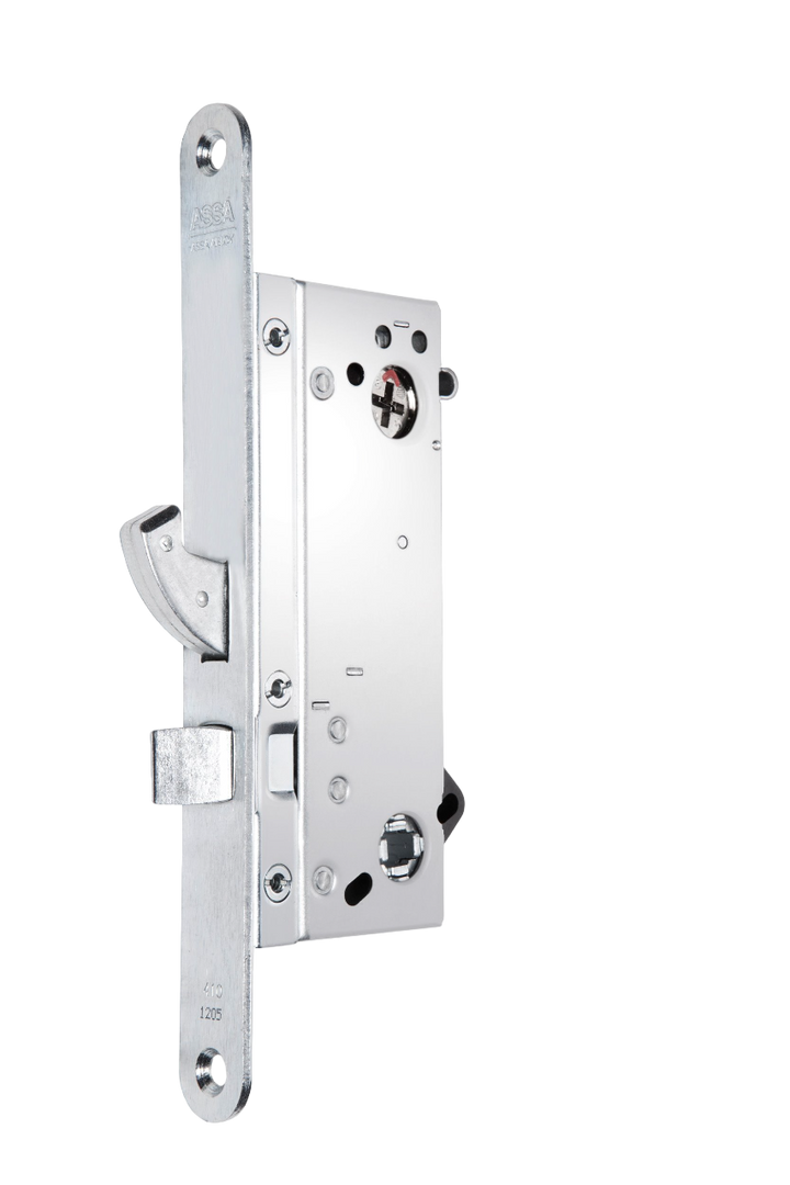 Godkänt låshus med hakregel ASSA 410 Connect