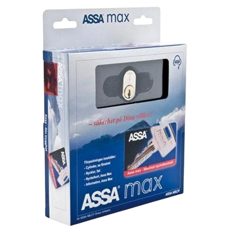 Oval enkelcylinder till utsidan ASSA MAX 5601 – St George