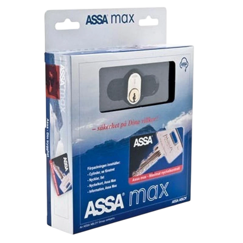 Oval enkelcylinder till utsidan ASSA MAX 5601