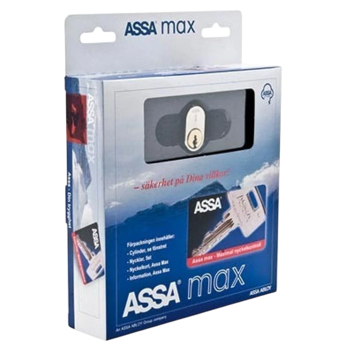 Oval enkelcylinder till utsidan ASSA MAX 5601 – St George