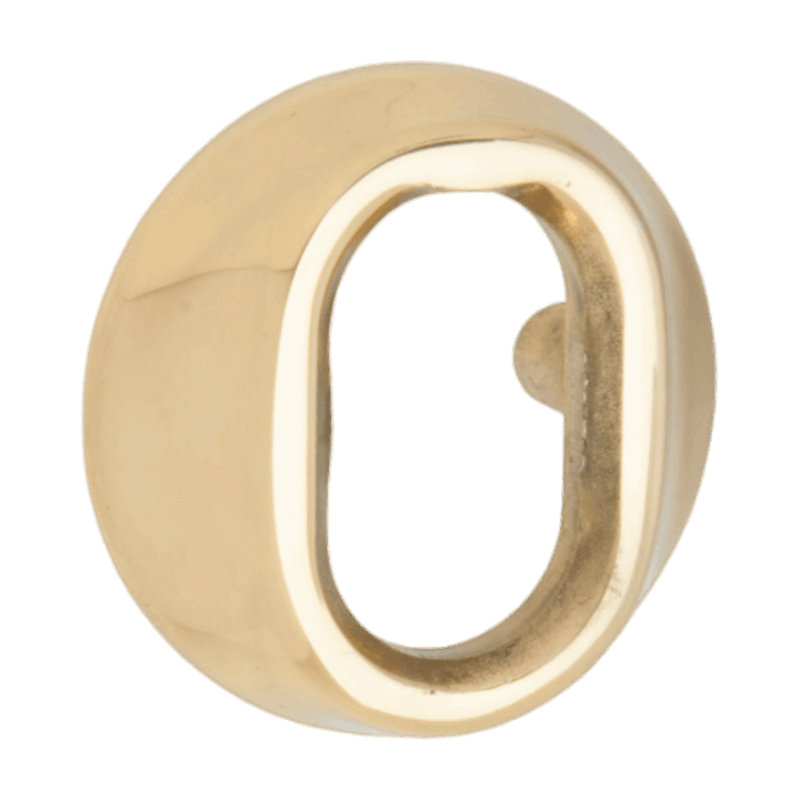 Cylinderring för oval låscylinder till utsida ASSA - Blank mässing - 11 - 16 mm