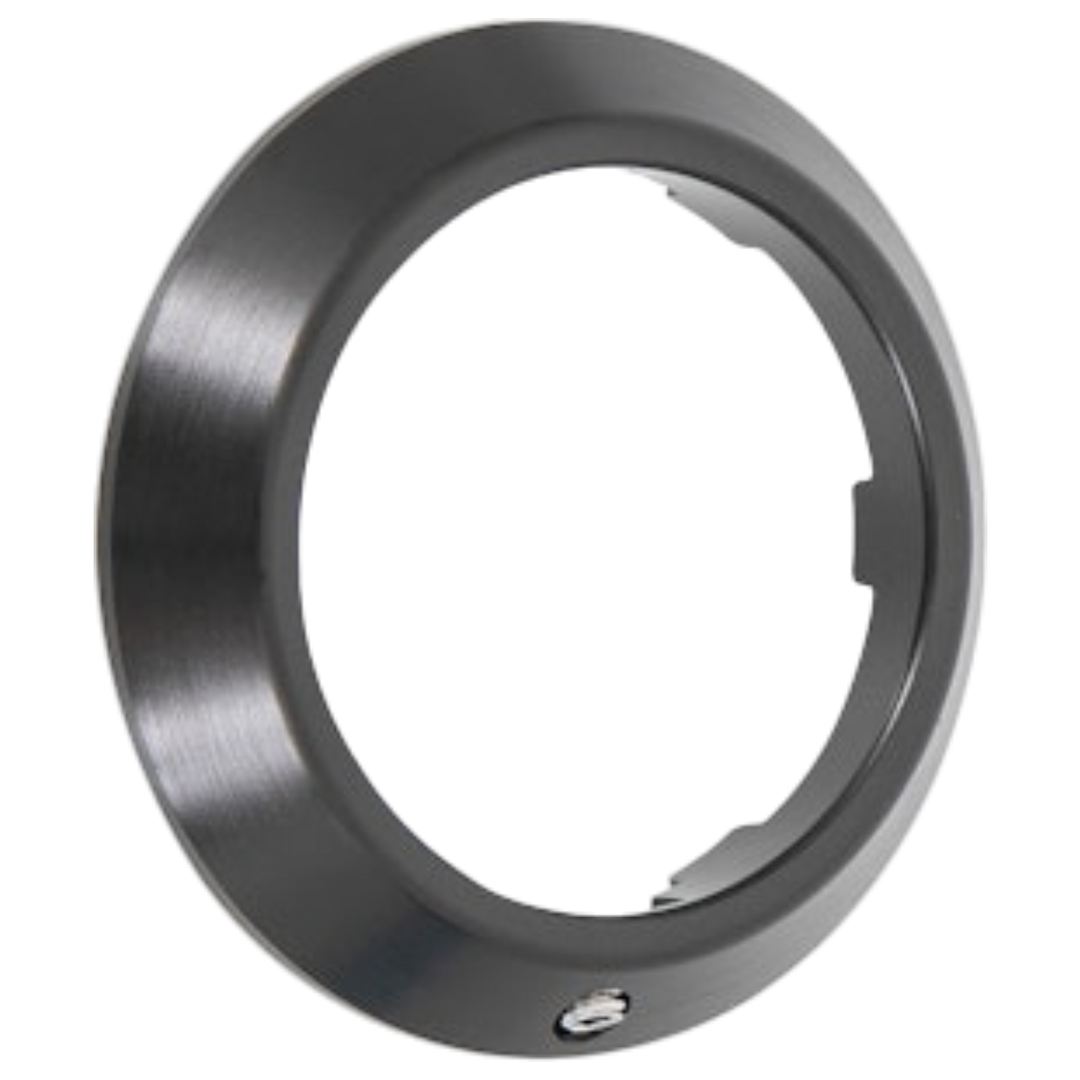 Cylinderring ASSA till rund låscylinder - 8 mm - mattsvart mirus