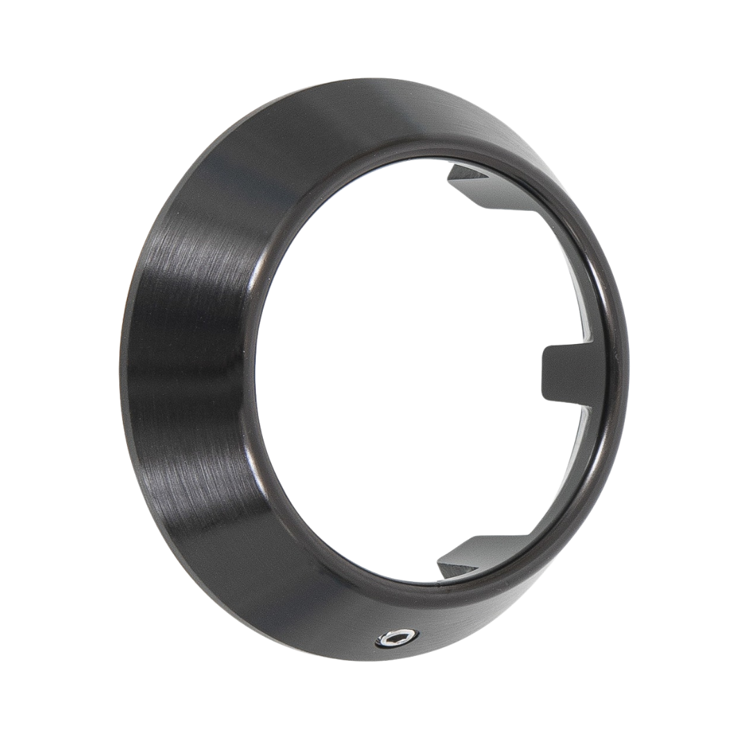 Rund cylinderring ASSA - 13 mm - Mattsvart