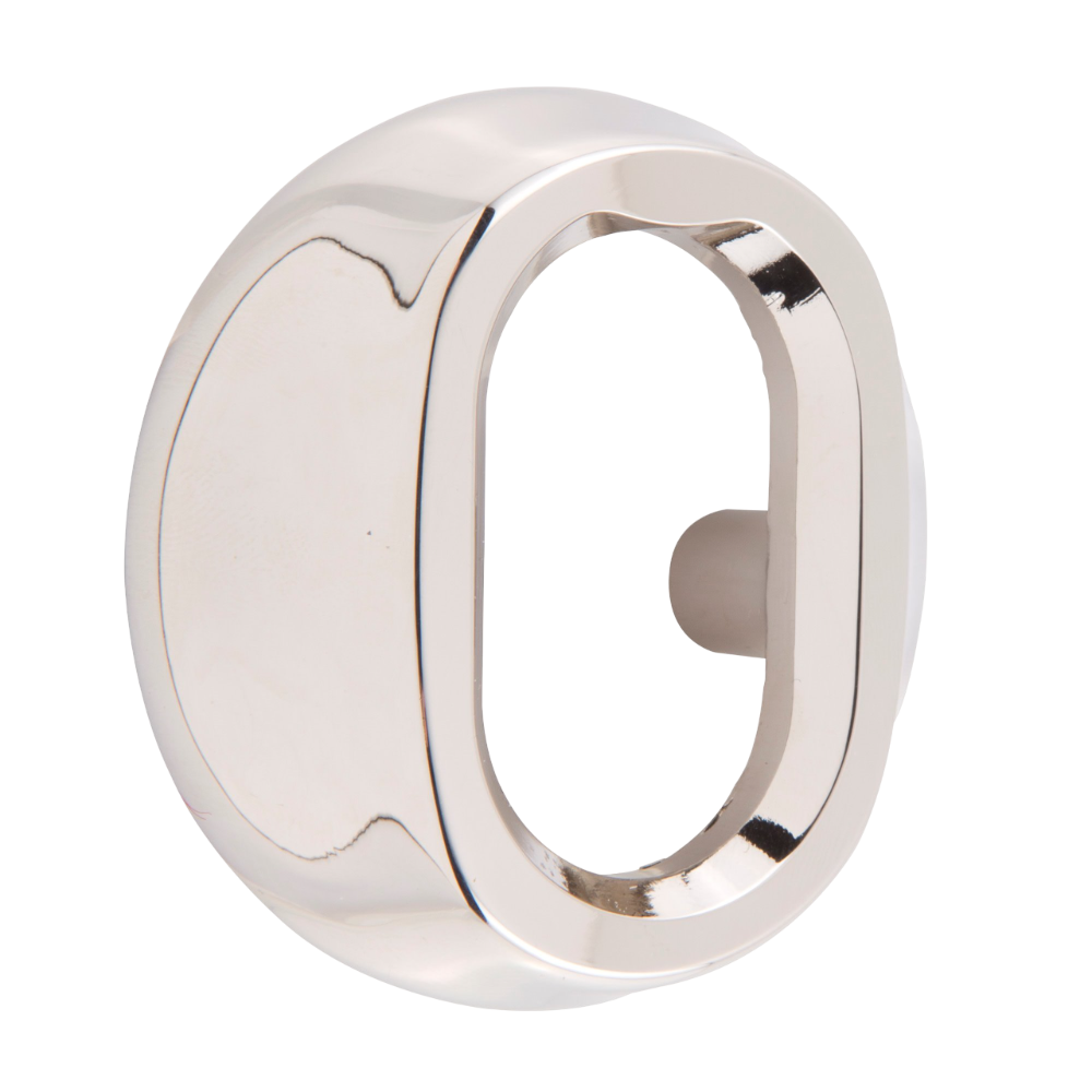 Cylinderring för oval låscylinder till utsida ASSA - Nickel - 11-16 mm