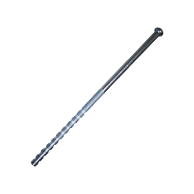 2 st cylinderskruv med midja till ovala låscylindrar ASSA - 125 mm