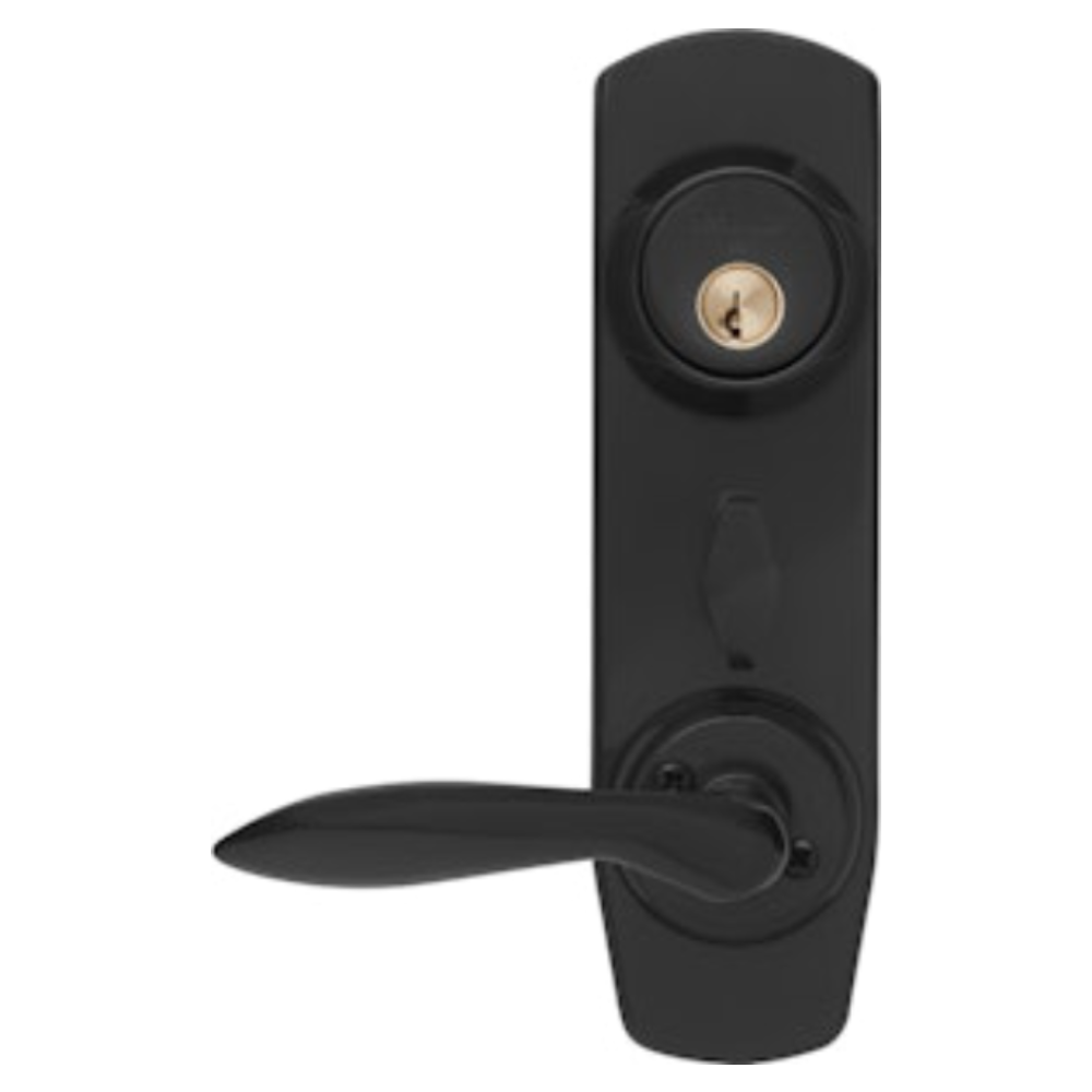 Behörssats ASSA Entré d12-B1 Epok 1956 - mattsvart Mirus