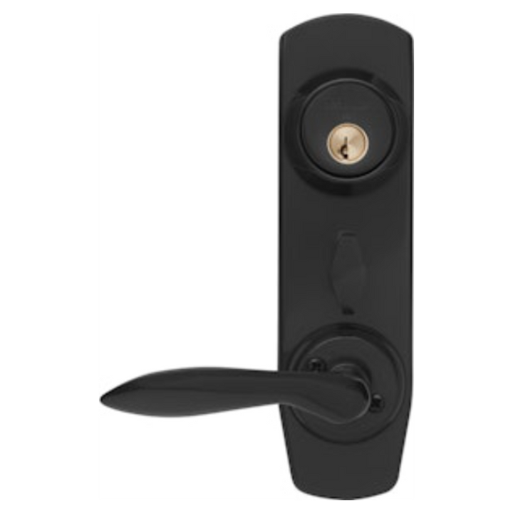 Behörssats ASSA Entré d12-B1 Epok 1956 - mattsvart Mirus