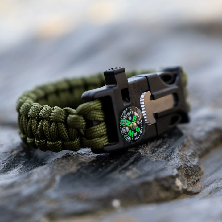 Survivalbracelet Bodyguard - Green- MAIN