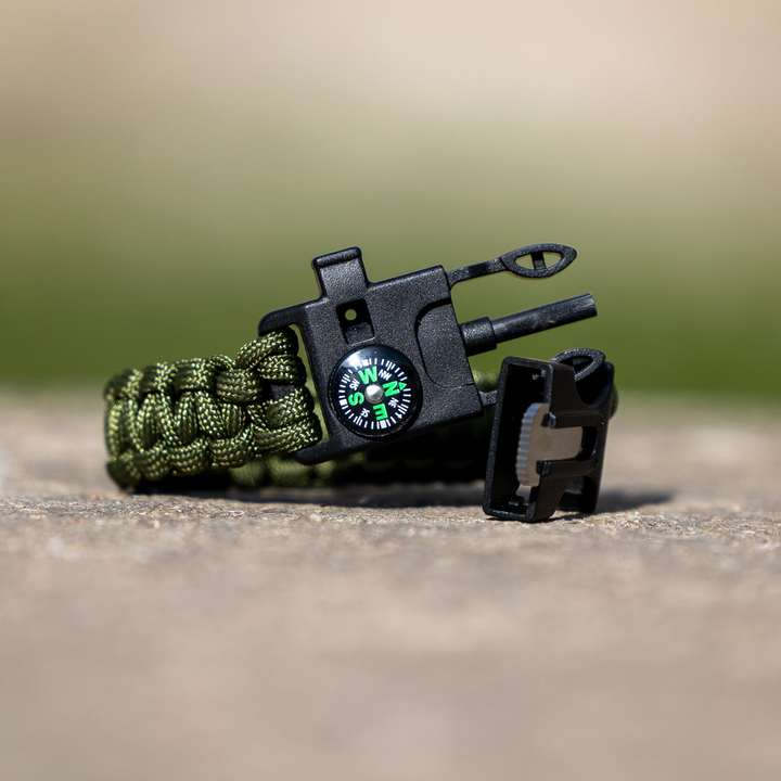 Survivalbracelet Bodyguard - Green -OPEN