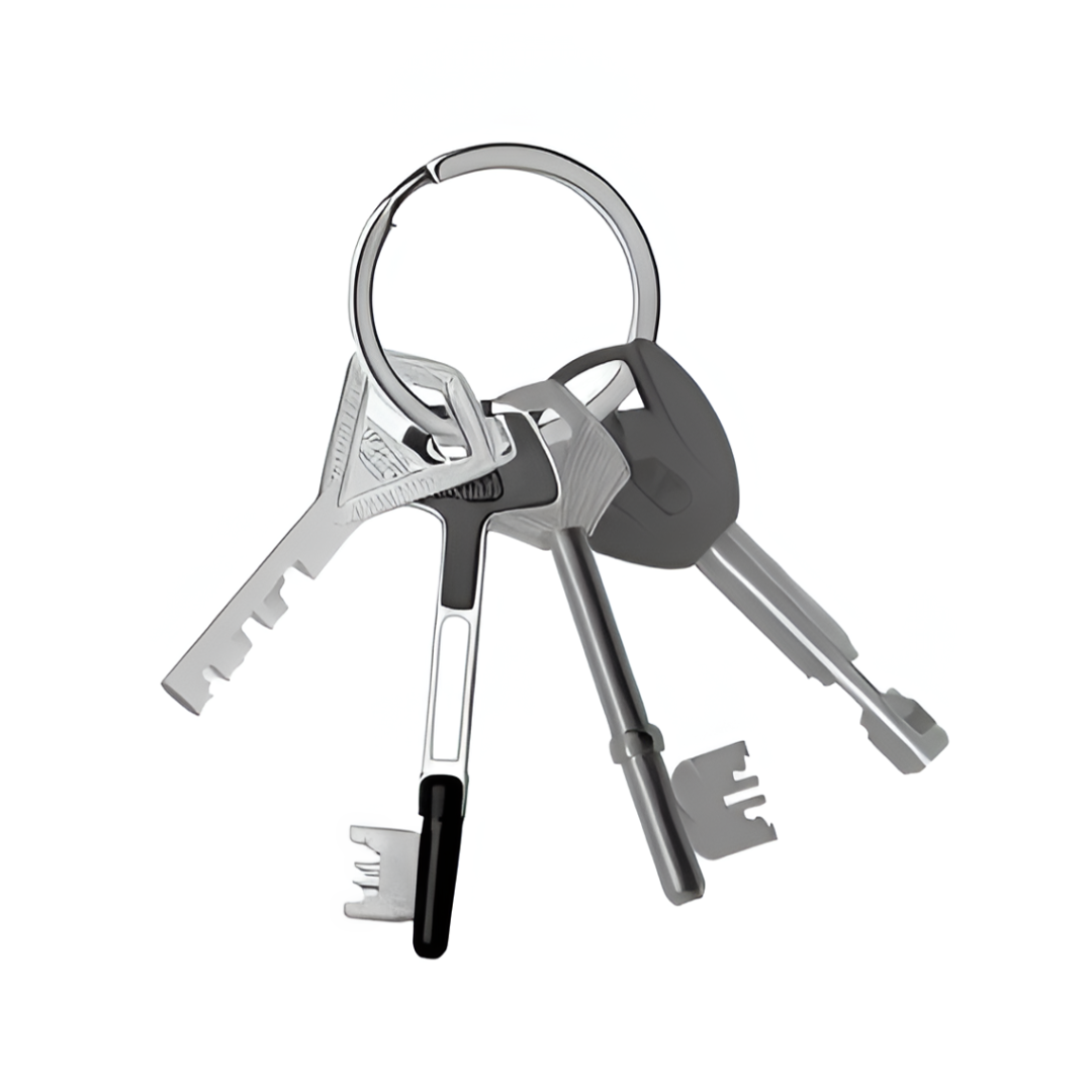 Dekodering av nyckel (Abus, Abloy eller tillhållarnyckel)