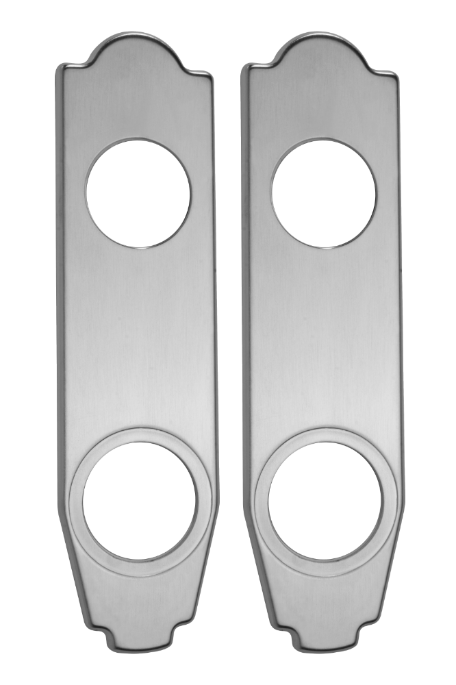 Dekorskylt ASSA 4218 Mattkrom - 2 pack