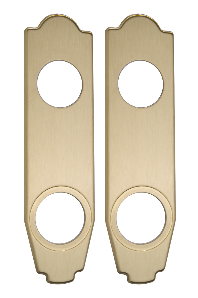 Dekorskylt ASSA 4218 Mattmässing - 2 pack