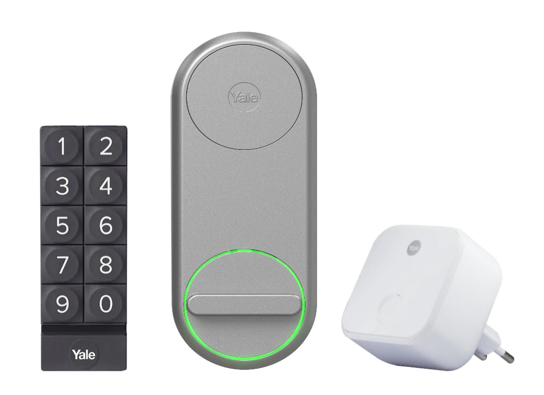 REA-Smart lås Yale Linus Family Silver – St George