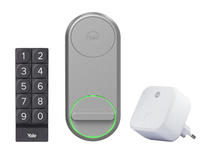 REA-Smart lås Yale Linus Family Silver – St George