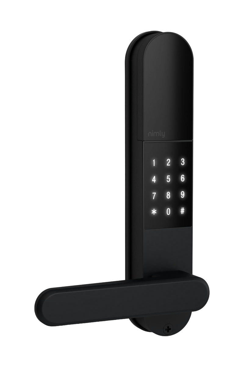 Digitalt dörrlås nimly Touch Pro Svart - Insida