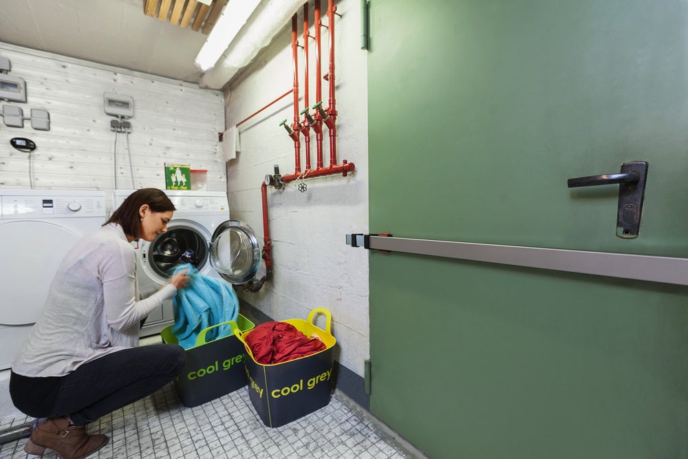 Dörregel ABUS PR1400 för dörrar upp till 100 cm miljöbild