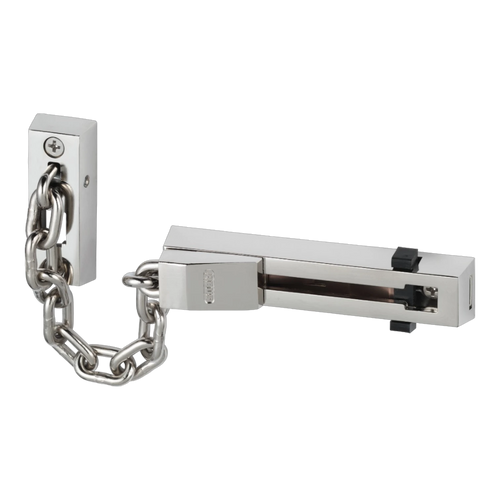 Kraftigare dörrkedja ABUS SK66 med barnspärr | Nickel