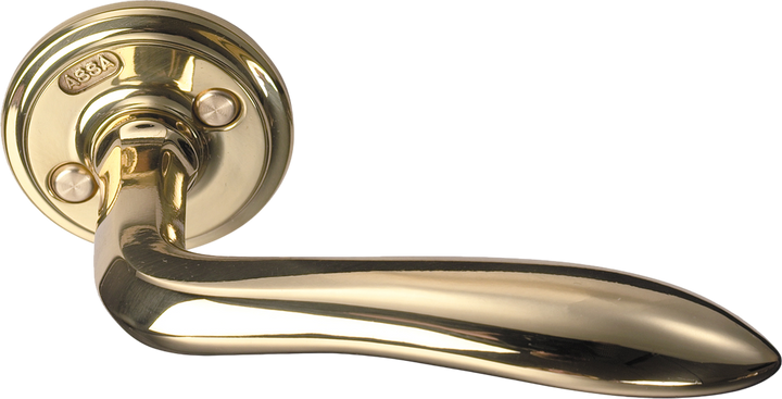 Dörrtrycke ASSA Epok 1918 för ytterdörrar - Mässing