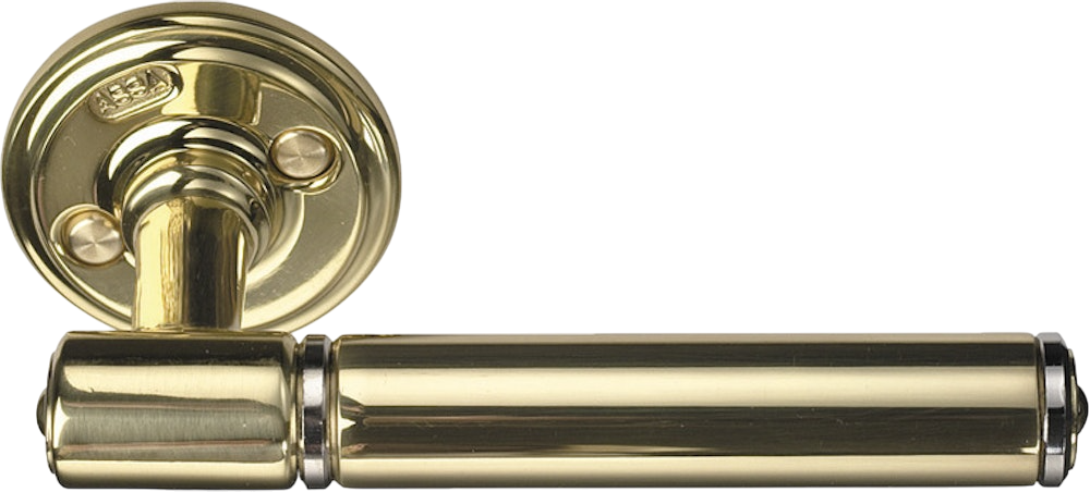 Dörrtrycke ASSA Epok 1930 - Mässing