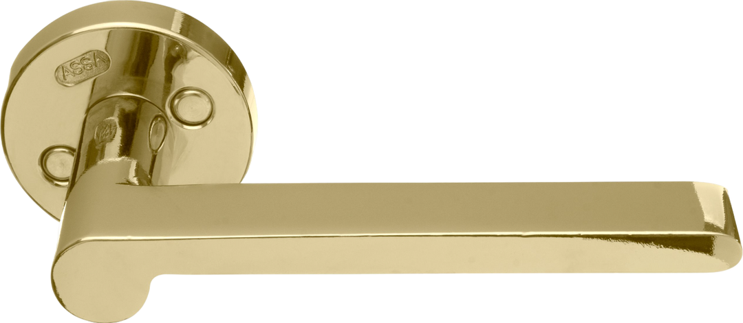 Dörrtrycke ASSA Epok 1937 för inner- och ytterdörrar - Mässing