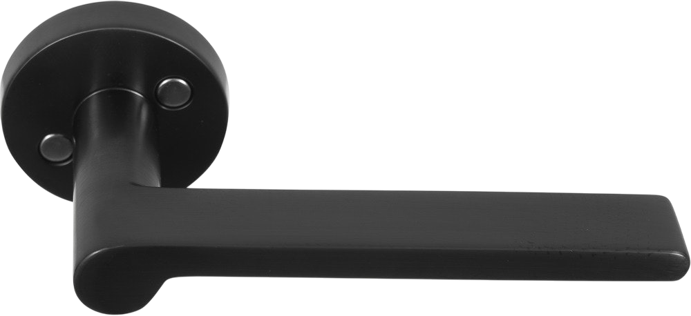 Dörrtrycke ASSA Epok 1937 för inner- och ytterdörrar - Mattsvart