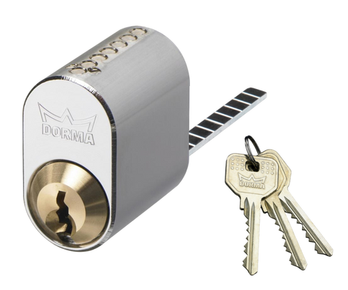 Oval enkelcylinder till utsidan DORMA DC501 med lång medbringare