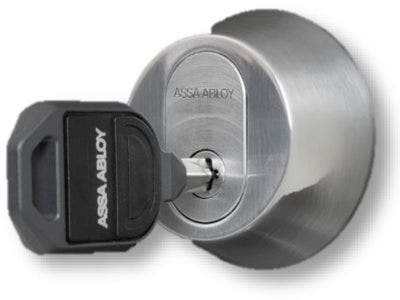 Oval mekatronikcylinder ASSA ABLOY Pulse P101