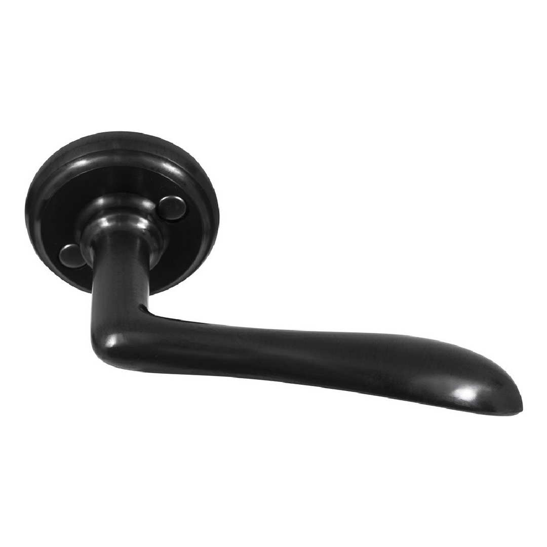 Dörrtrycke ASSA Epok 1905 för innerdörrar - mattsvart Mirus