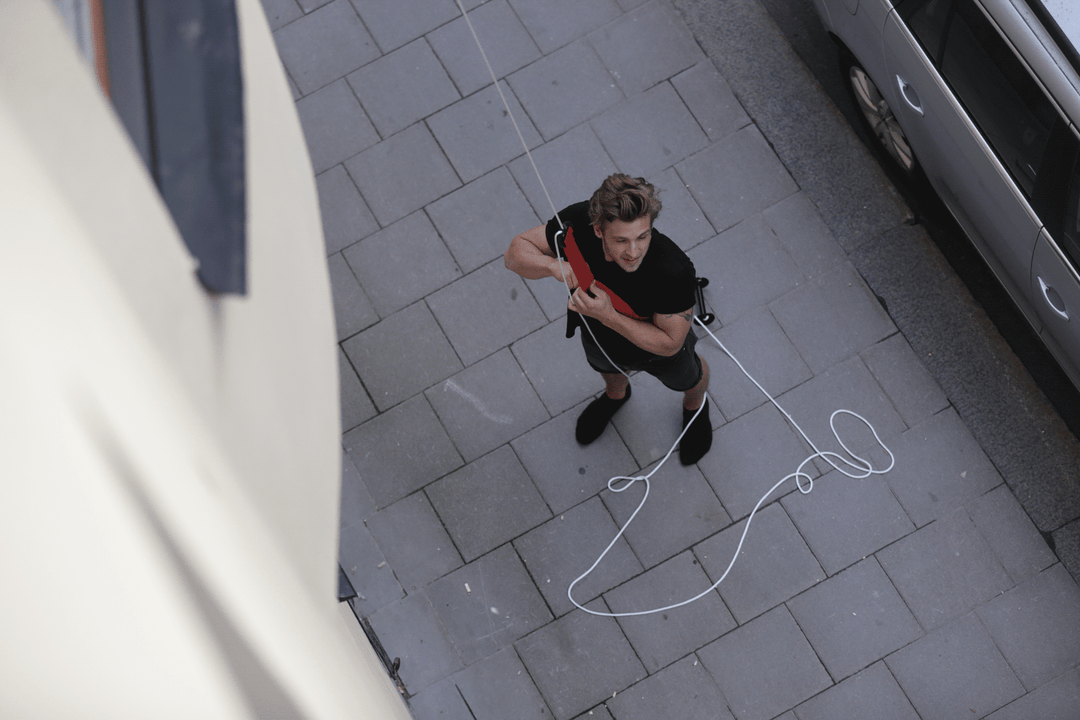 Räddningslina Escape Rope 15 m i tubförpackning
