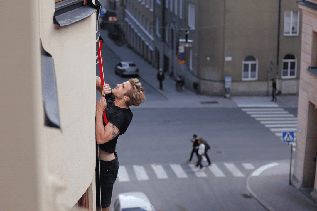 Räddningslina Escape Rope 15 m i tubförpackning
