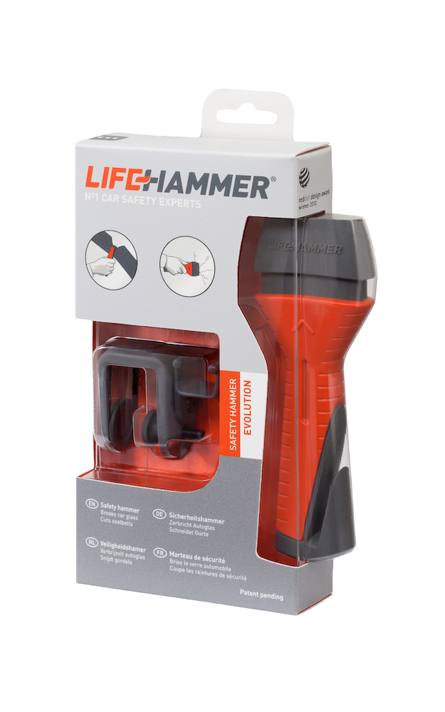  4008 - Räddningshammare Life Hammer  -BLISTER