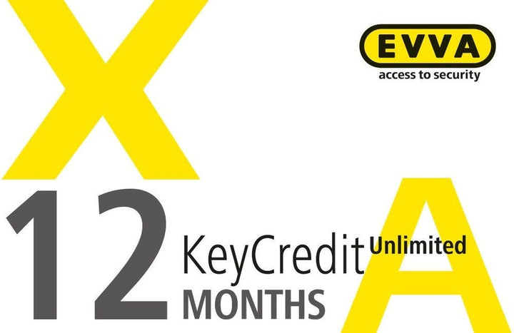 EVVA AirKey KeyCredits - 12 månader
