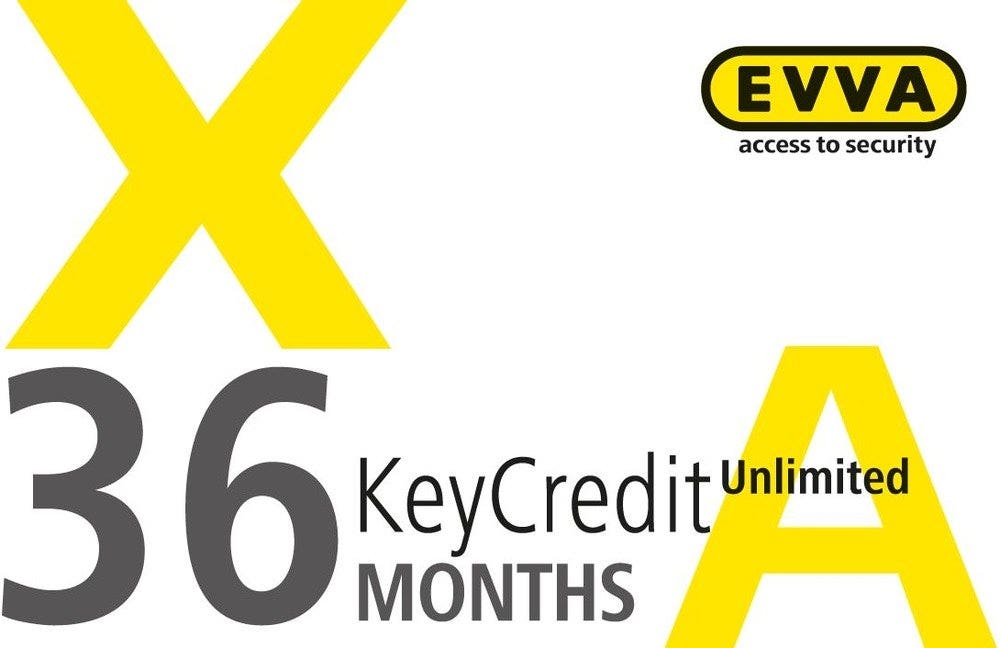 EVVA AirKey KeyCredits - 36 månader