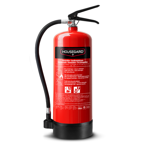 Fettbrandsläckare 6 liter Housegard PFAS fri