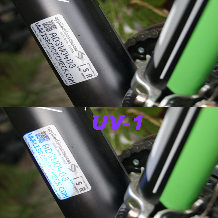 Ficklampa med ultraviolett ljus SafeE UV-1