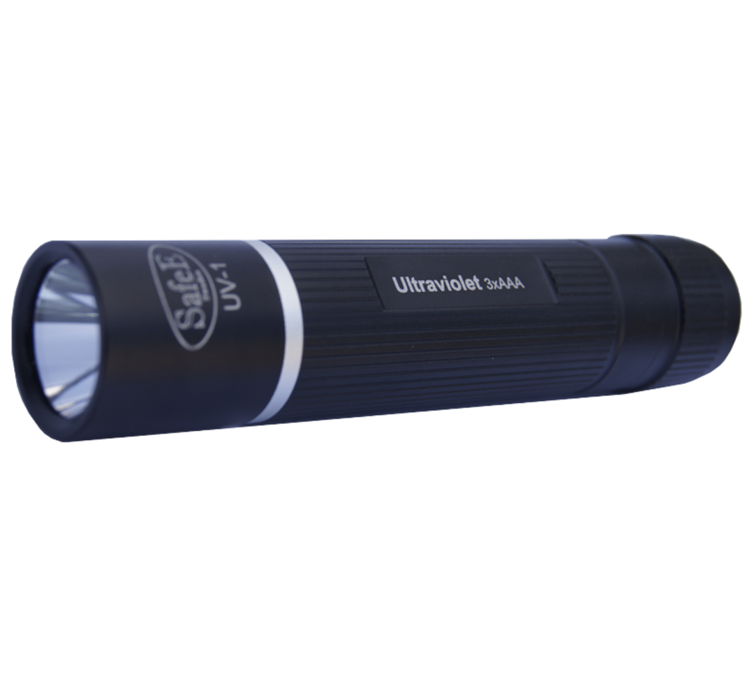 Ficklampa med ultraviolett ljus SafeE UV-1 – St George