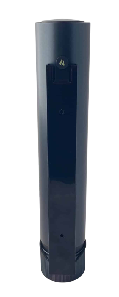 Väggfäste till Firemill Original Svart - Baksida