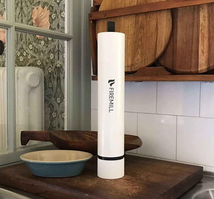 Kolsyresläckare Firemill Original Vit i kök